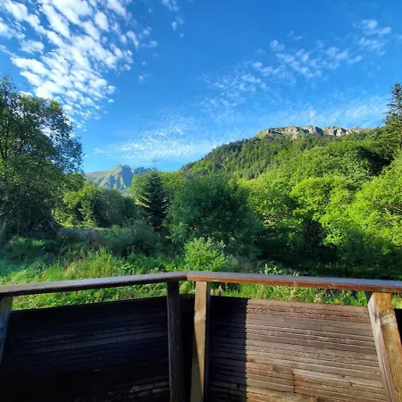 Porte-bonheur, Les Longes, Vue Montagne Domek alpejski Mont-Dore